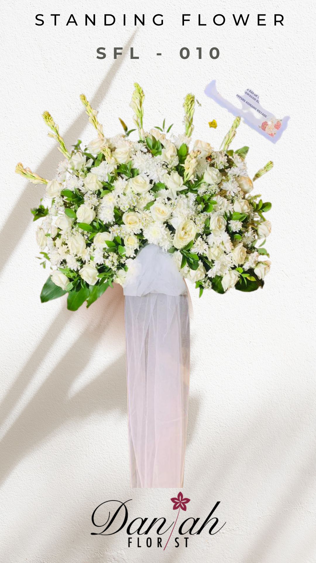 Standing flower Gempol Cirebon rangkaian bunga berdiri elegan