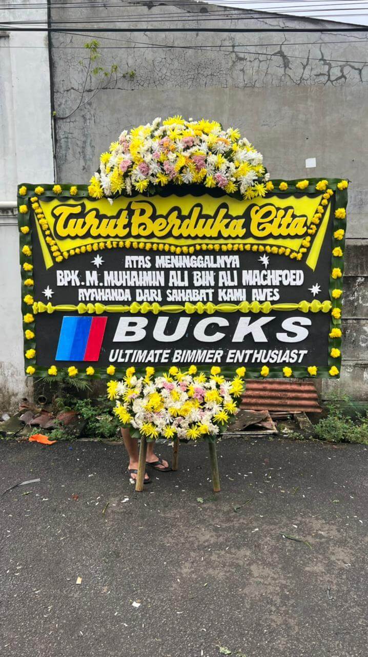Bunga papan duka cita Pabedilan Cirebon DANIAH Florist